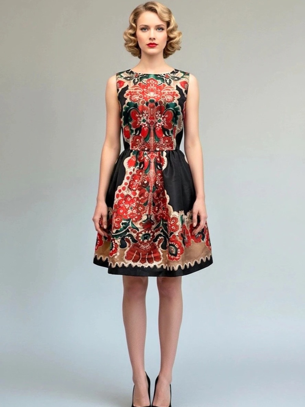 Red Valentino Mini Black Red